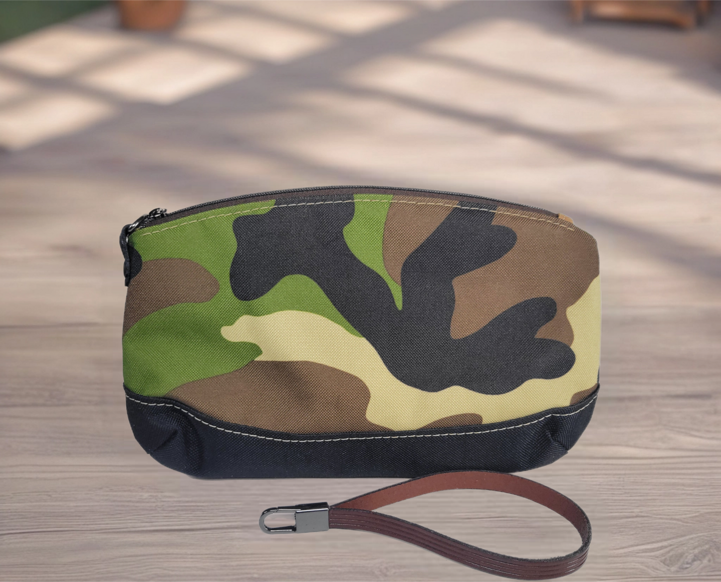 Clematis Wristlet Waterproof Canvas