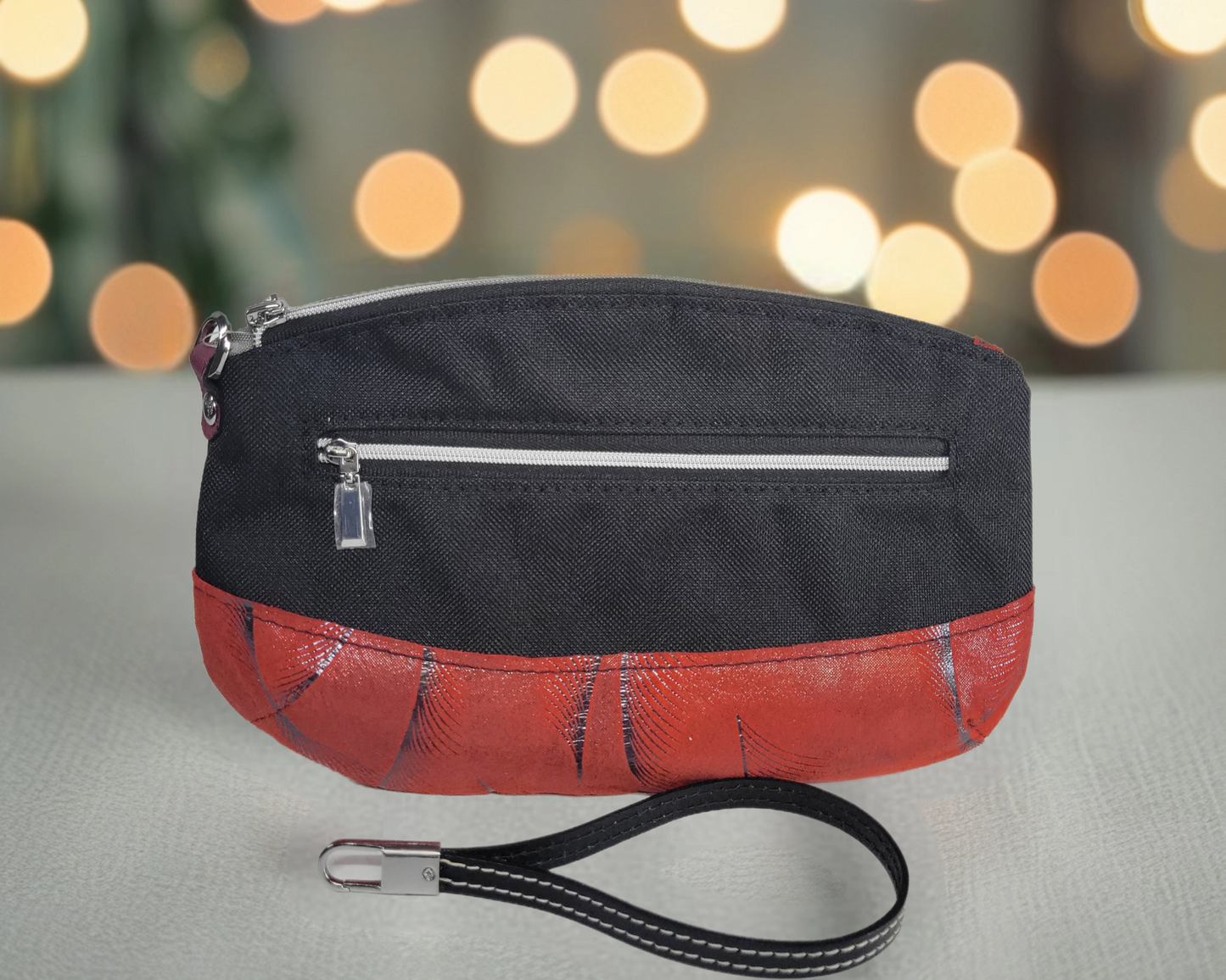 Clematis Wristlet Waterproof Canvas