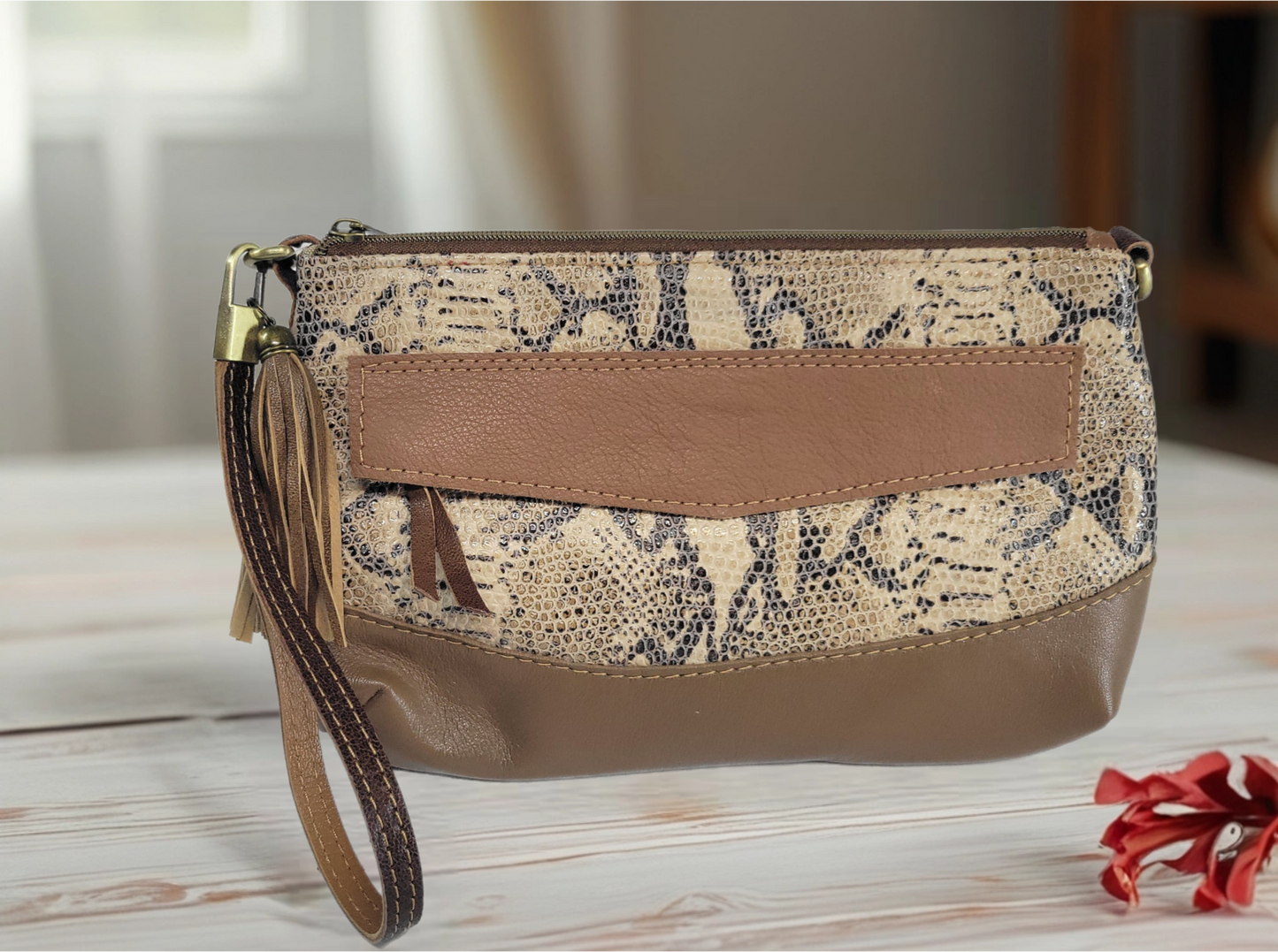 Clematis Wristlet/Crossbody