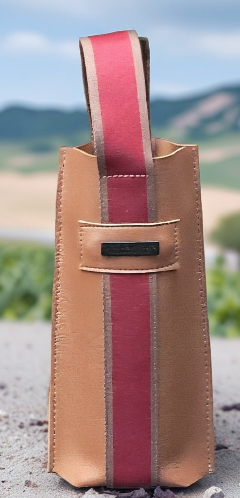 Wine Carrier Brown Uniquely Yours