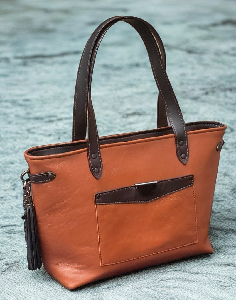 Tote Bag Rust/Black