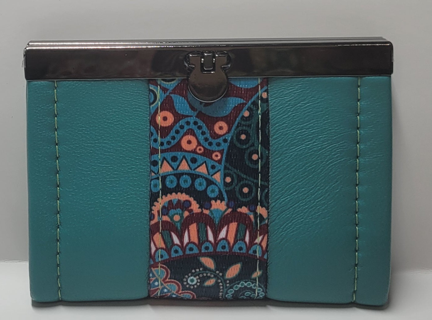 Mini Bi-Fold Wallet Greens