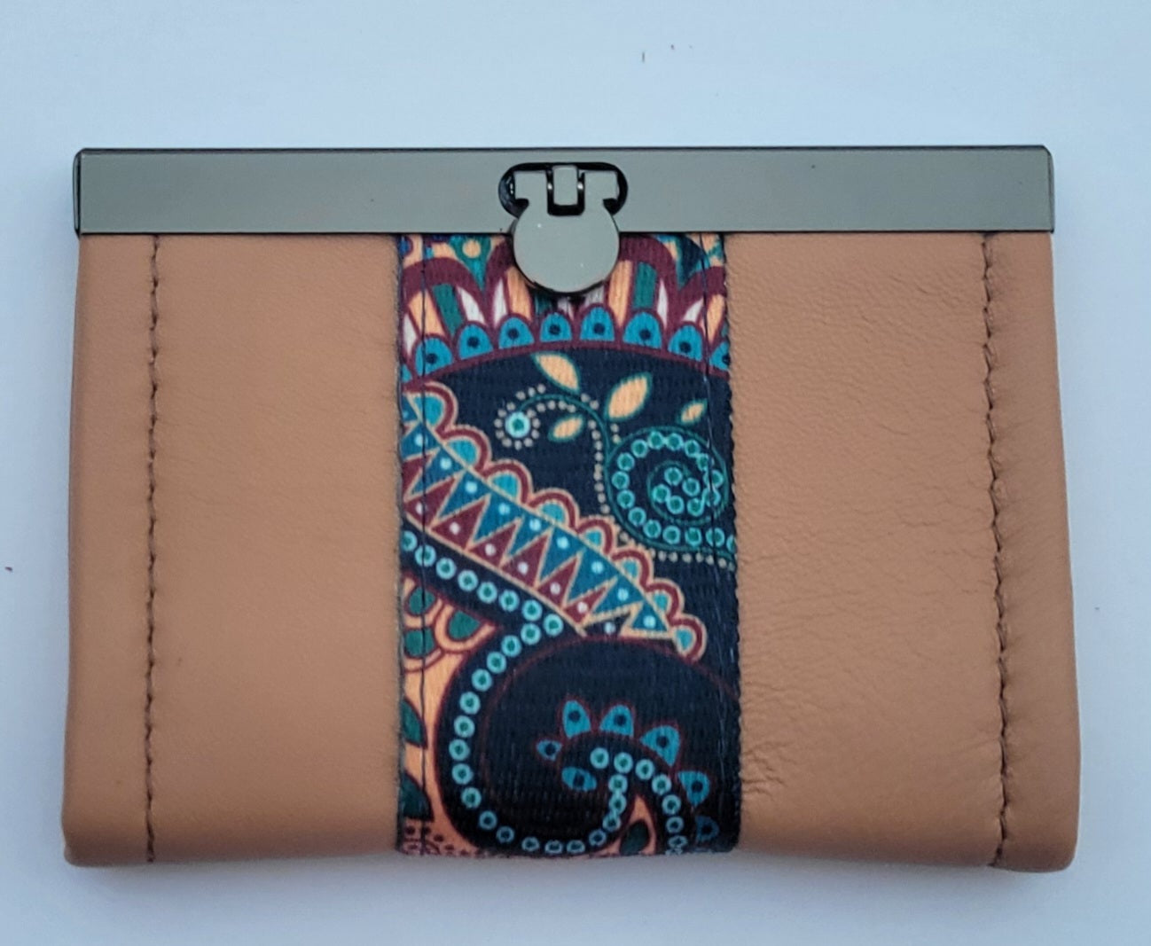 Mini Bi-Fold Wallet Pink & Purple