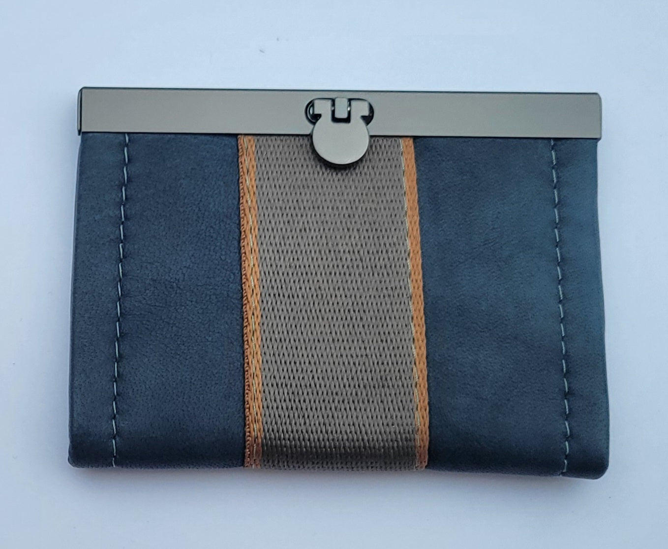 Mini Bi-Fold Wallet Blues