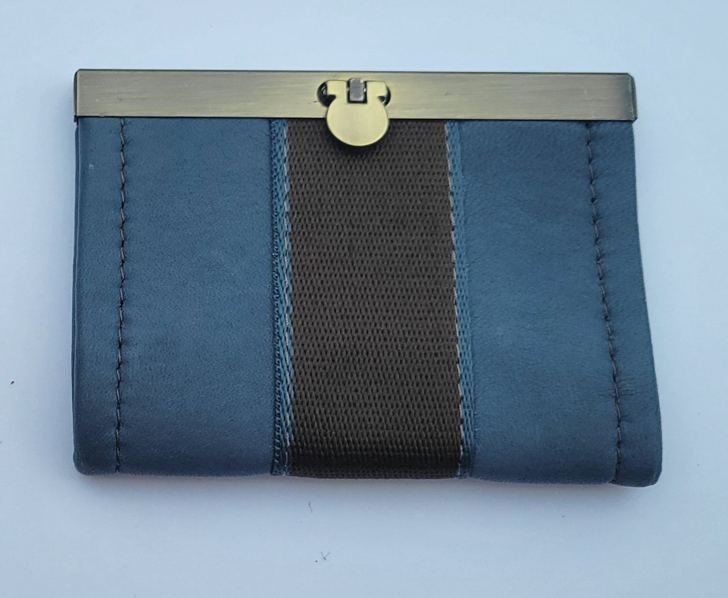 Mini Bi-Fold Wallet Blues