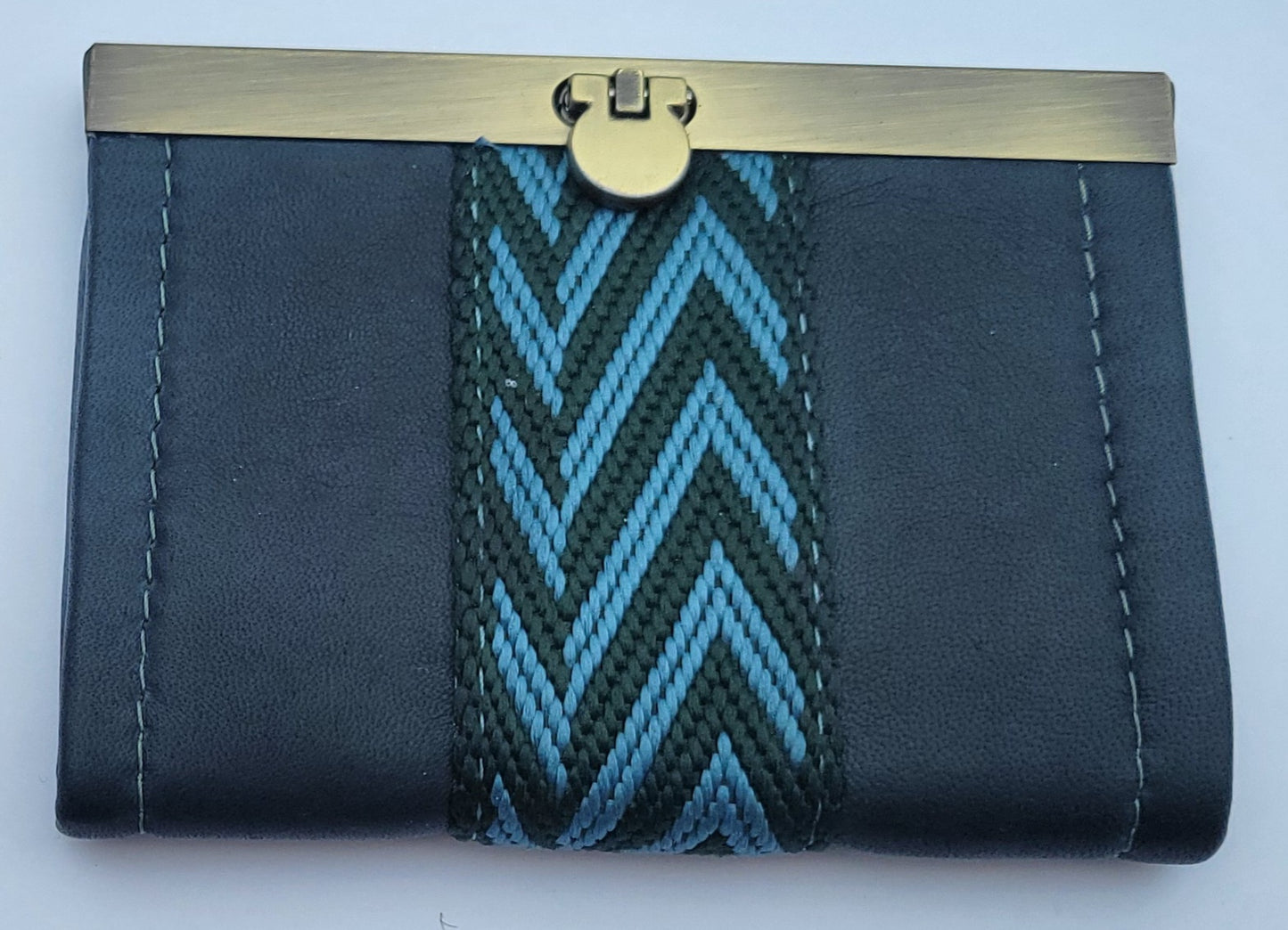 Mini Bi-Fold Wallet Blues