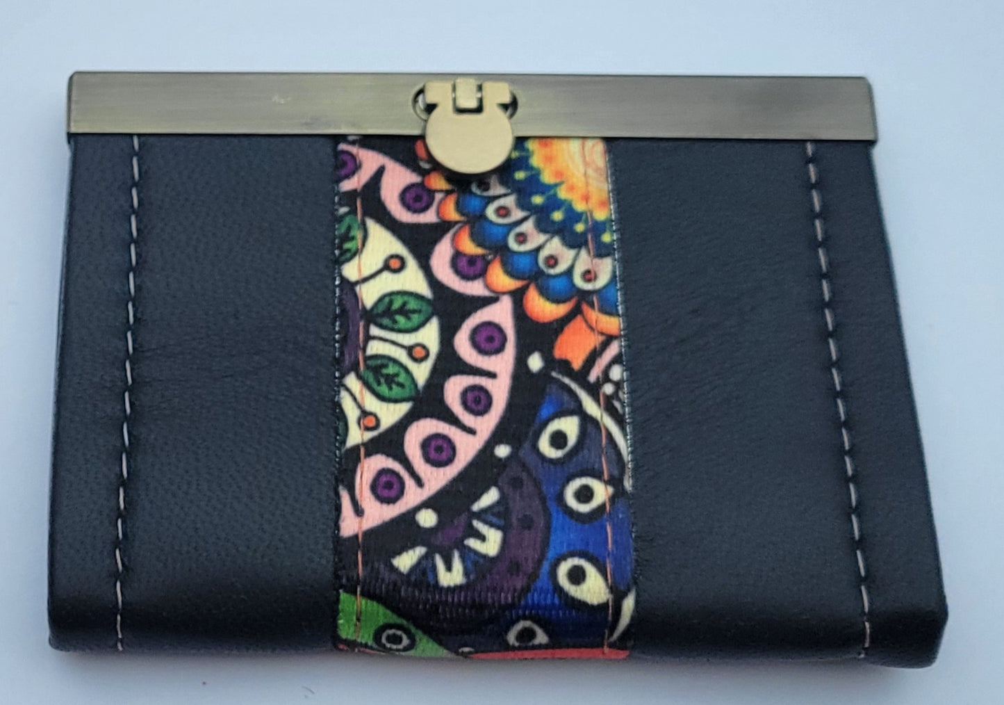 Mini Bi-Fold Wallet Blues