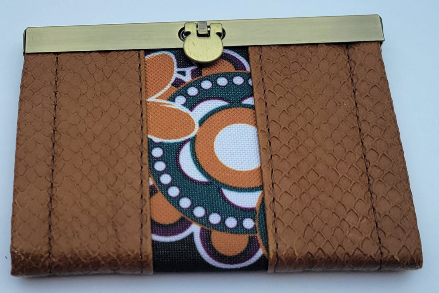 Mini Bi-Fold Wallet Browns