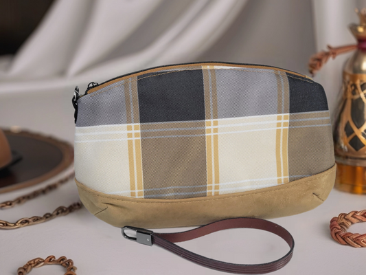 Clematis Wristlet Waterproof Canvas