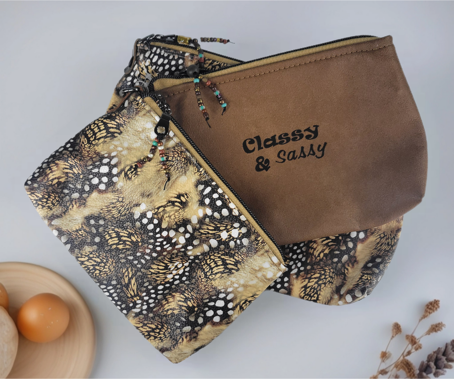 Stylish Make-up Pouch Sets (S-M-L)