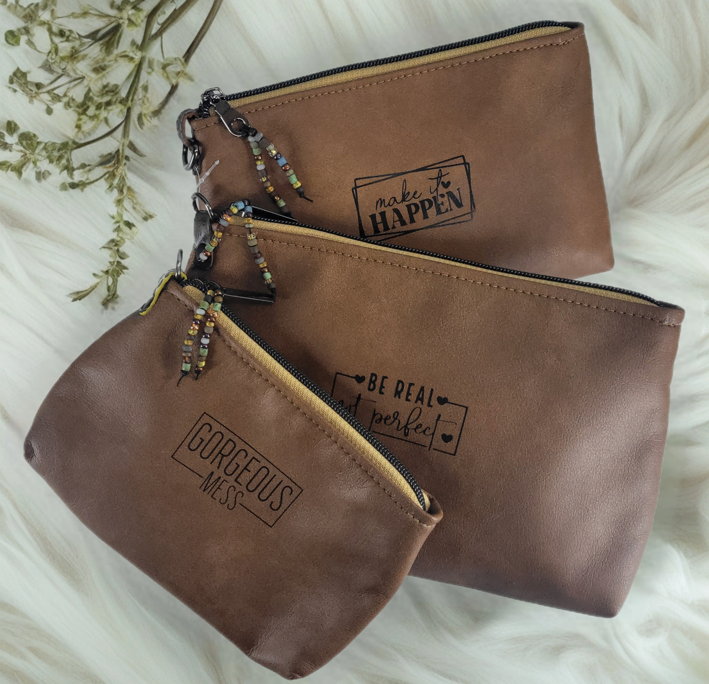 Stylish Make-up Pouch Sets (S-M-L)
