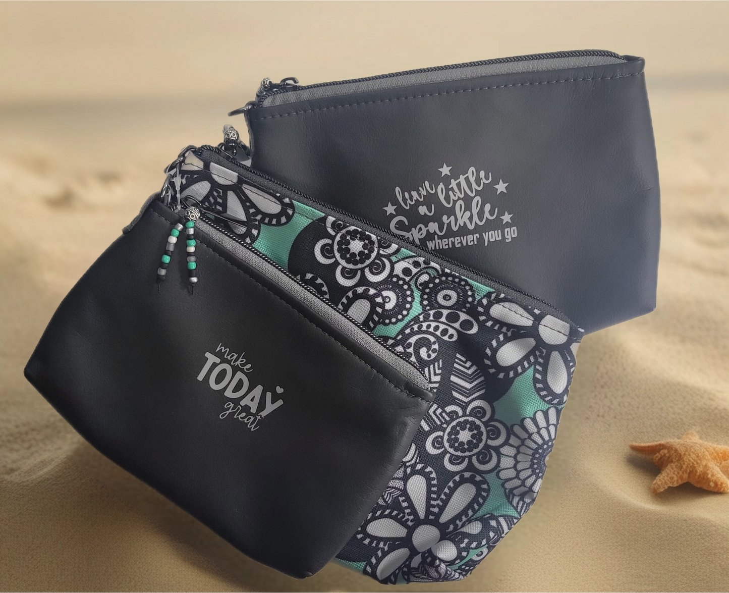 Stylish Make-up Pouch Sets (S-M-L)