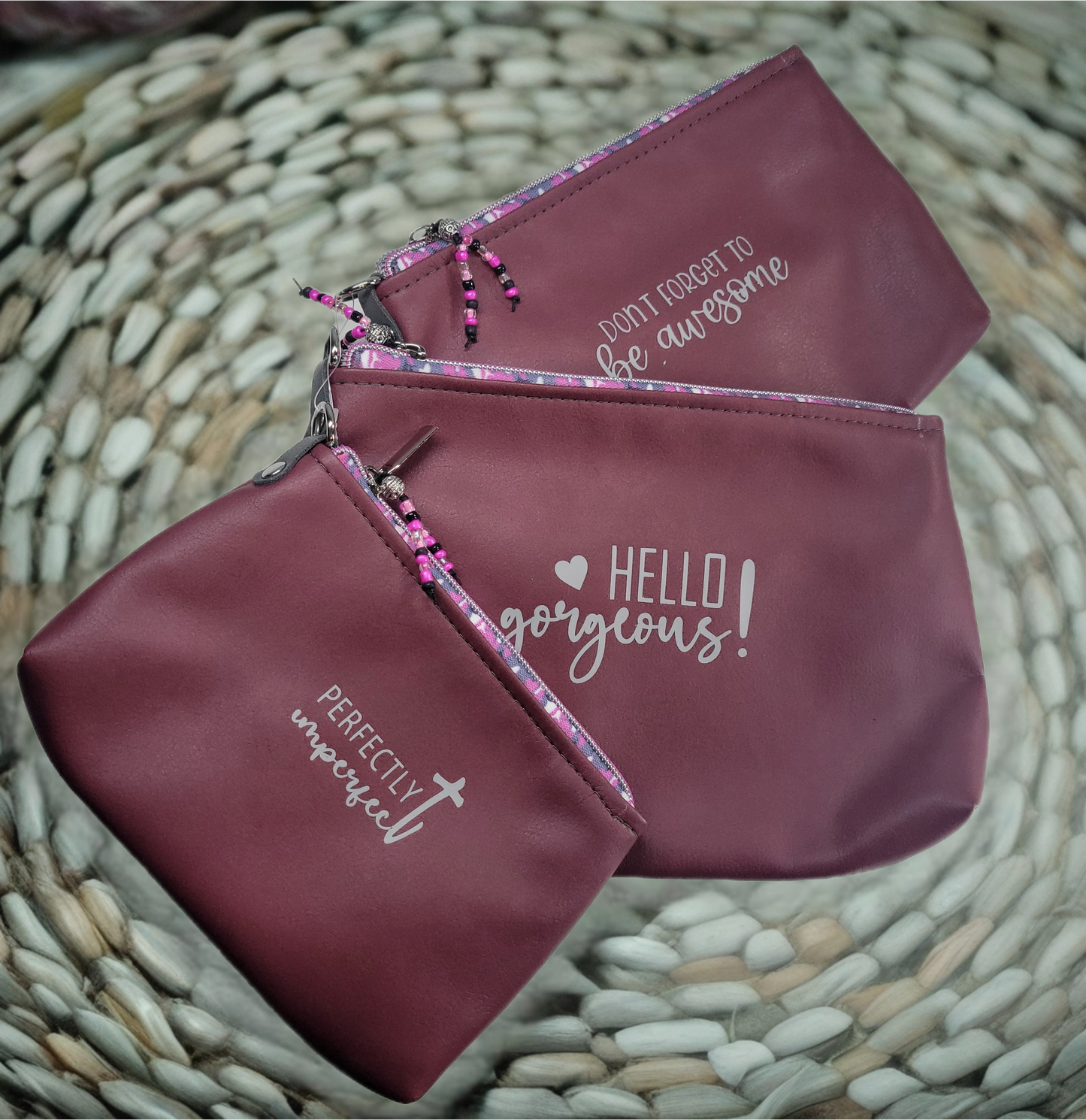 Stylish Make-up Pouch Sets (S-M-L)