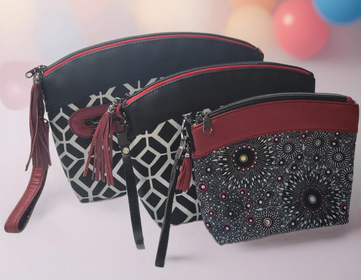 Posh Cosmetic Bag Trio