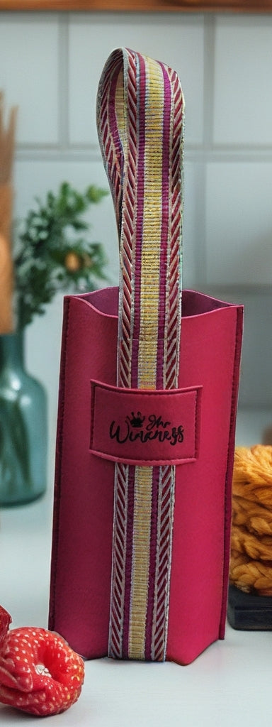 Wine Carrier Pink