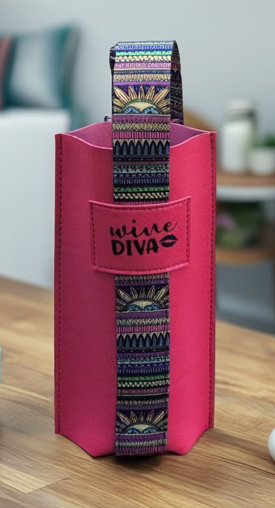 Wine Carrier Pink