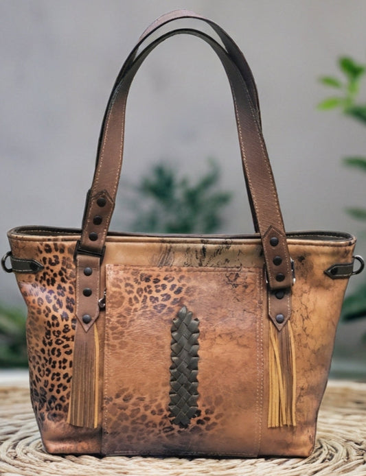 Tote Sandy Leopard