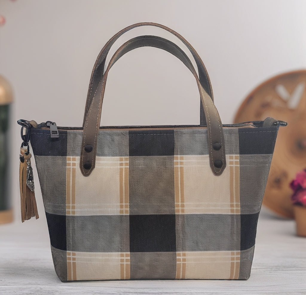 Tote Mini Plaid