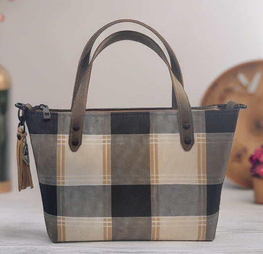 Tote Mini Plaid